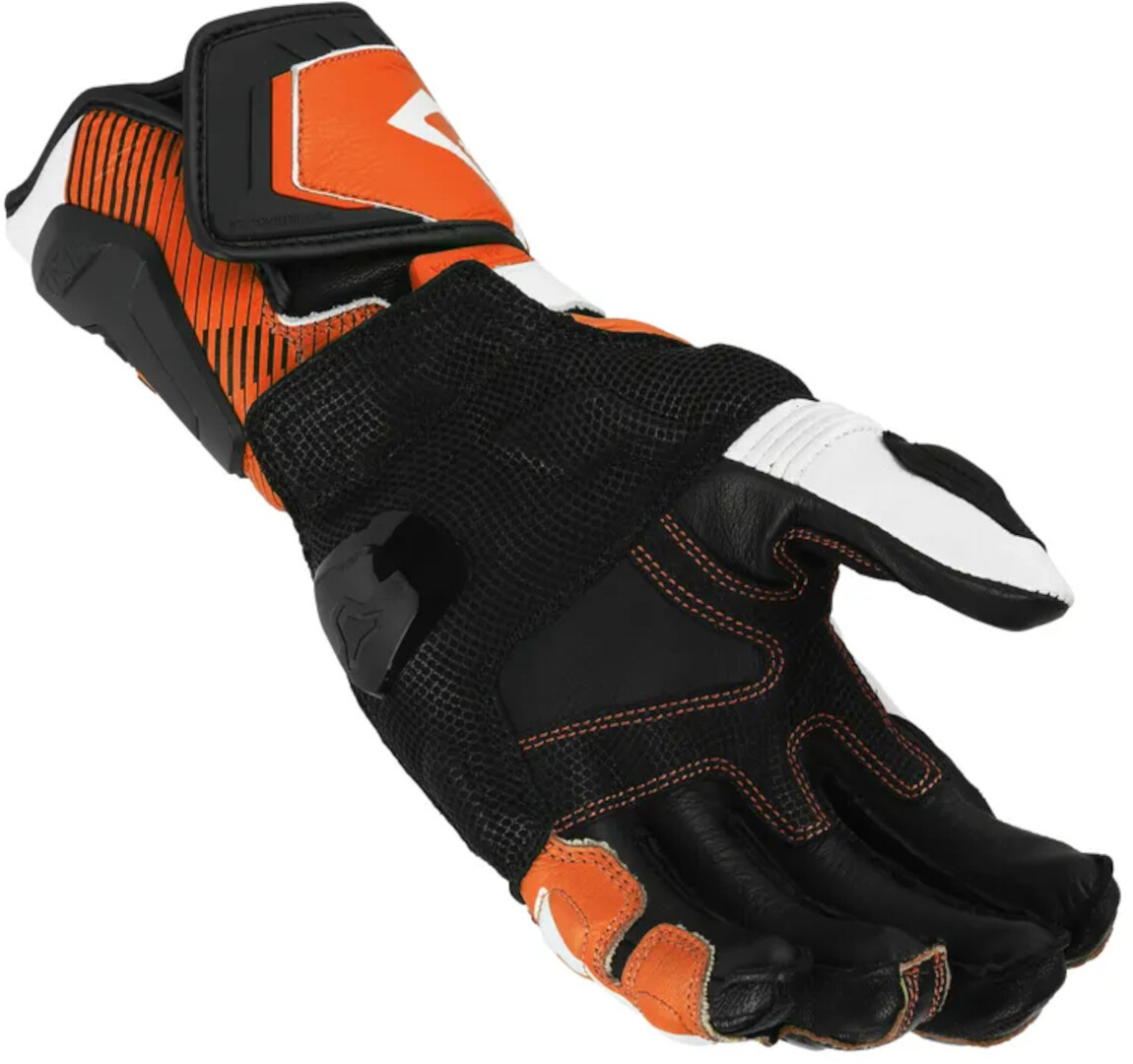 Macna Powertrack 2.0 Gants de moto Noir/Blanc/Orange L Figure 3