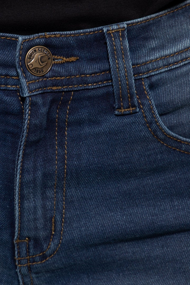Queen Kerosin Motogear Light Blue Dames Motor Jeans 36 Figuur 5