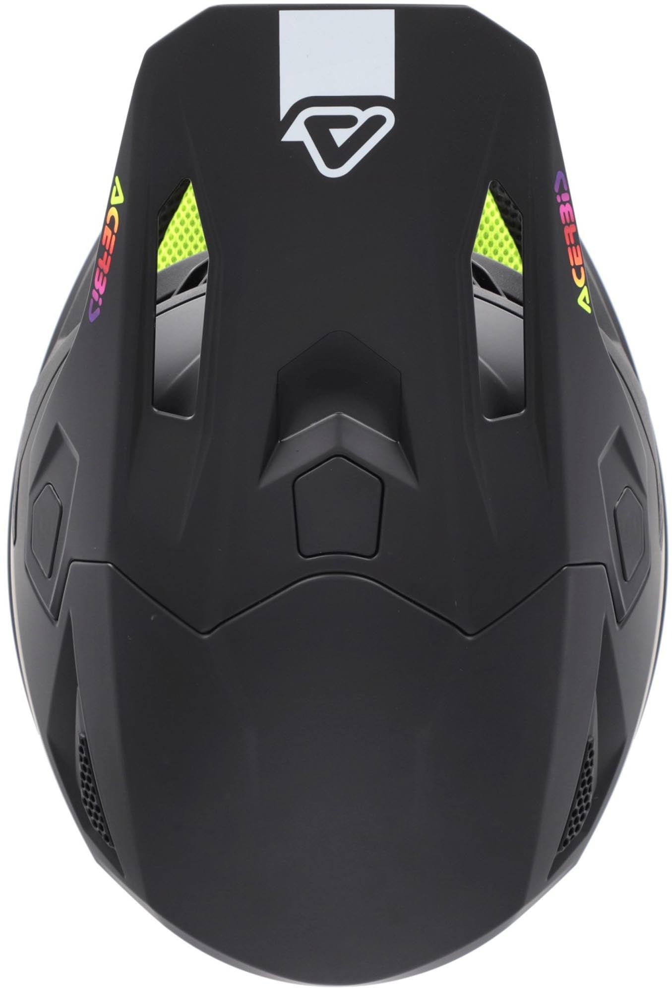 Acerbis Whoops Motocrosshjelm sort mat/grøn M (57/58) Figur 5