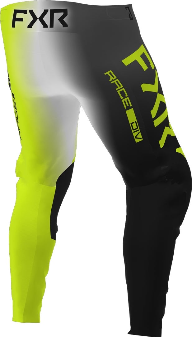 FXR Podium 2023 Motocross Hose gelb/schwarz 36 Abbildung 2