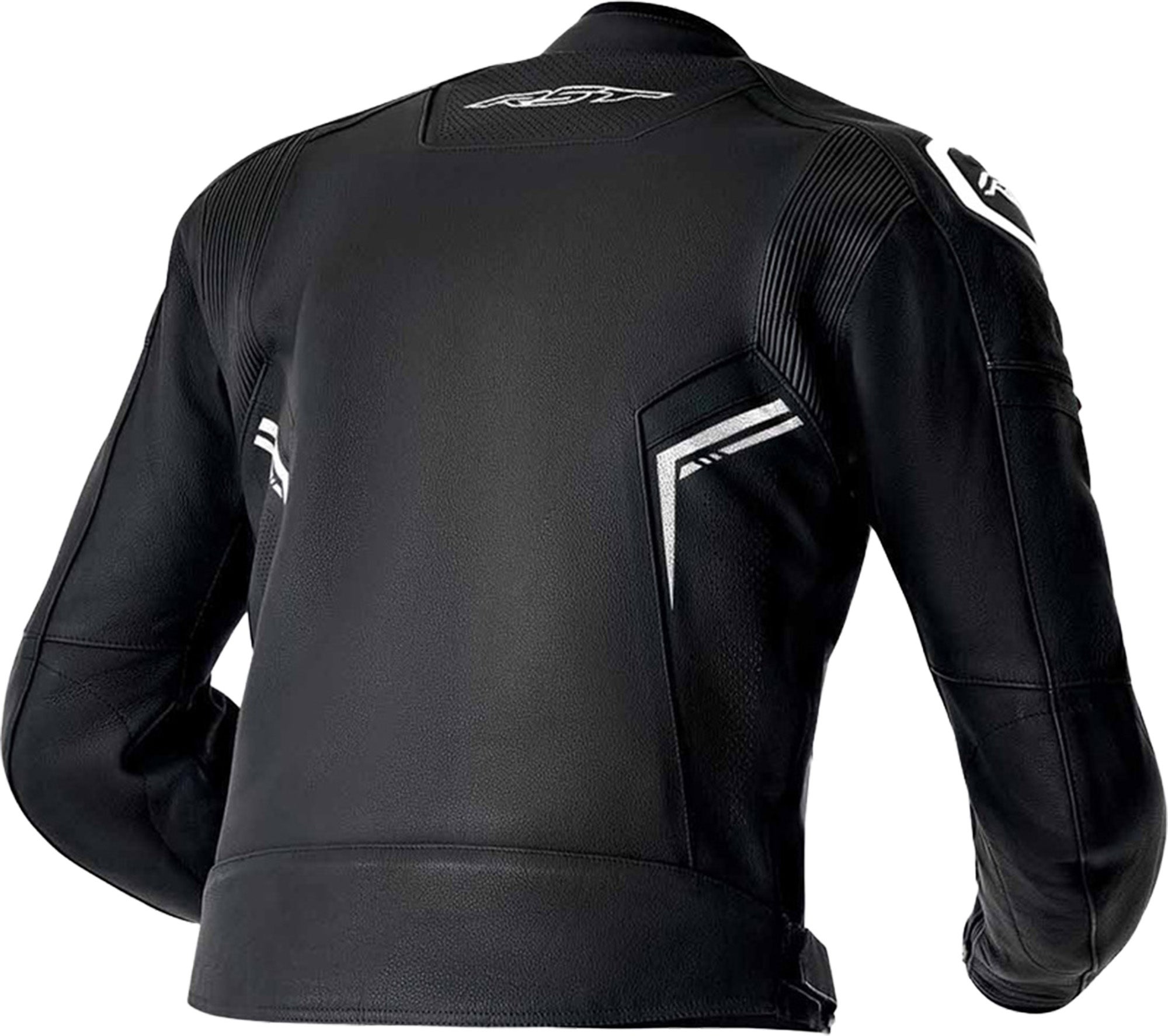 RST S1 D3O Chaqueta de cuero de motocicleta perforada Negro/Blanco 4XL Figura 2