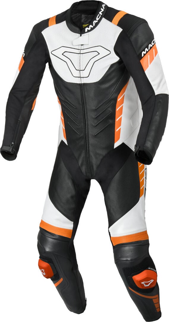 black/white/orange
