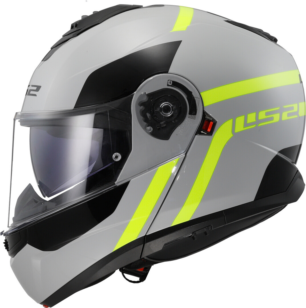 LS2 FF908 Strobe II Autox Casque Gris/Jaune néon S (55/56) Figure 3