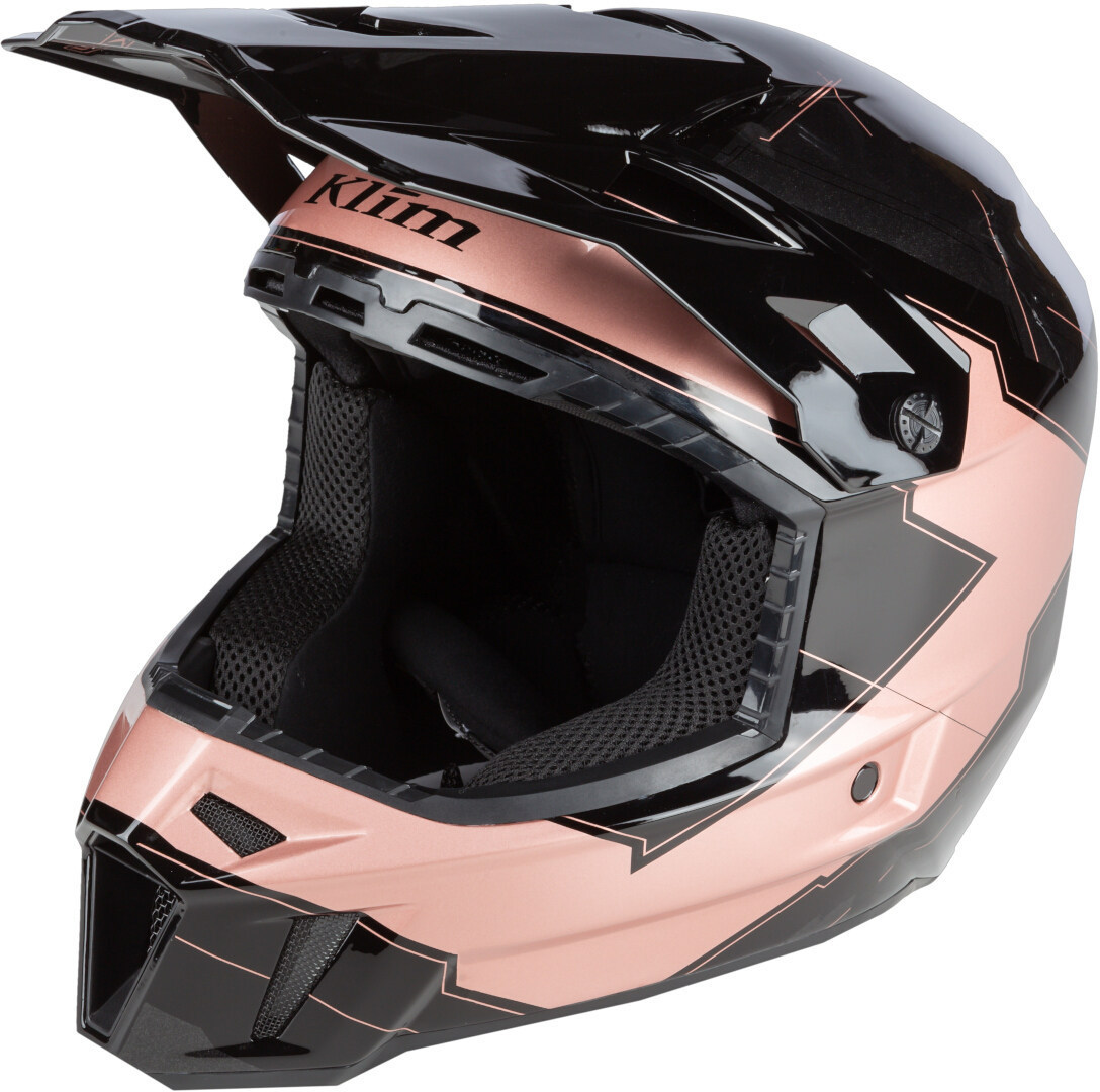 Klim F3 Verge Cască de motocross Negru/roz XXL (62/63) Figura 6