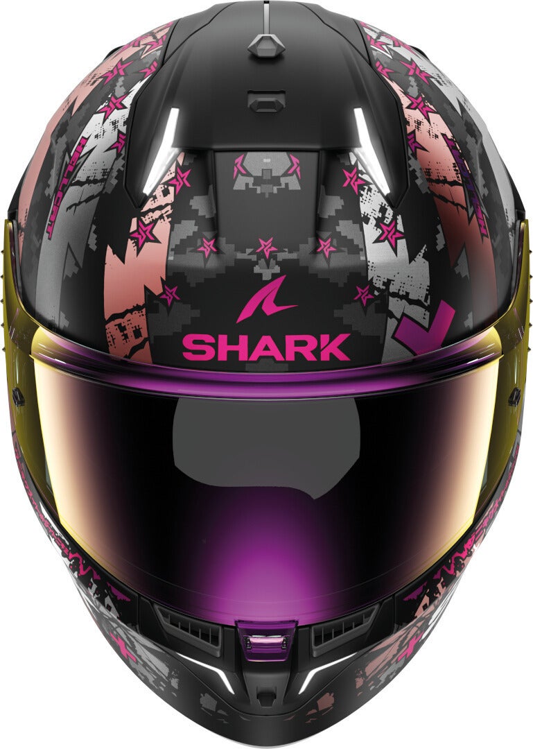 Shark Skwal i3 Hellcat Casco nero opaco/rosa XL (61/62) Figura 2
