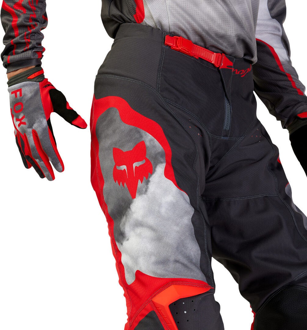 FOX 180 Atlas Motocross Hose grau/rot 32 Abbildung 5