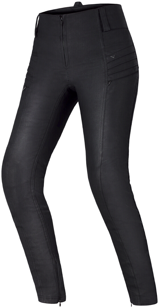 SHIMA Nox 2.0 Jeggings pentru doamne cu motociclete Negru/Negru XXL L30 Figura 1