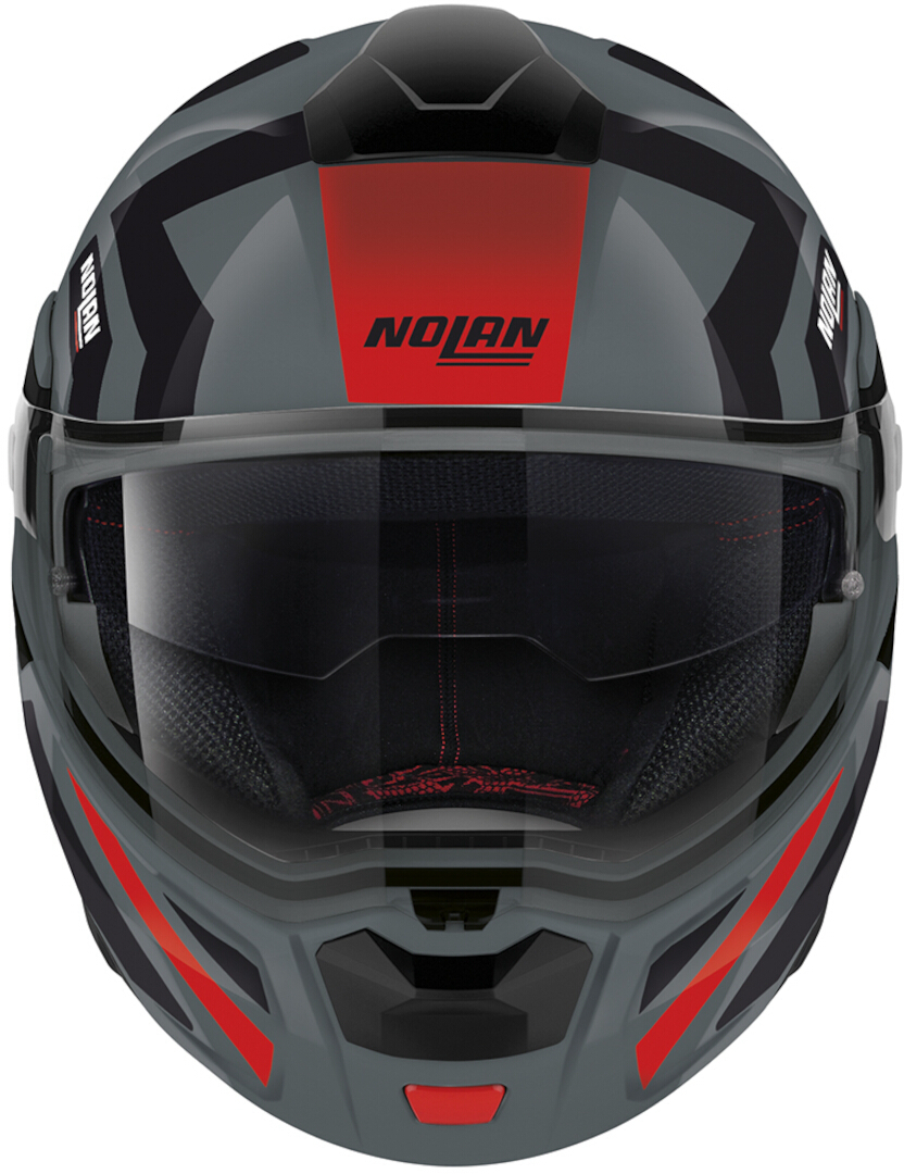 Nolan N90-3 Laneway N-Com Casco grigio/nero/rosso L (60/61) Figura 3
