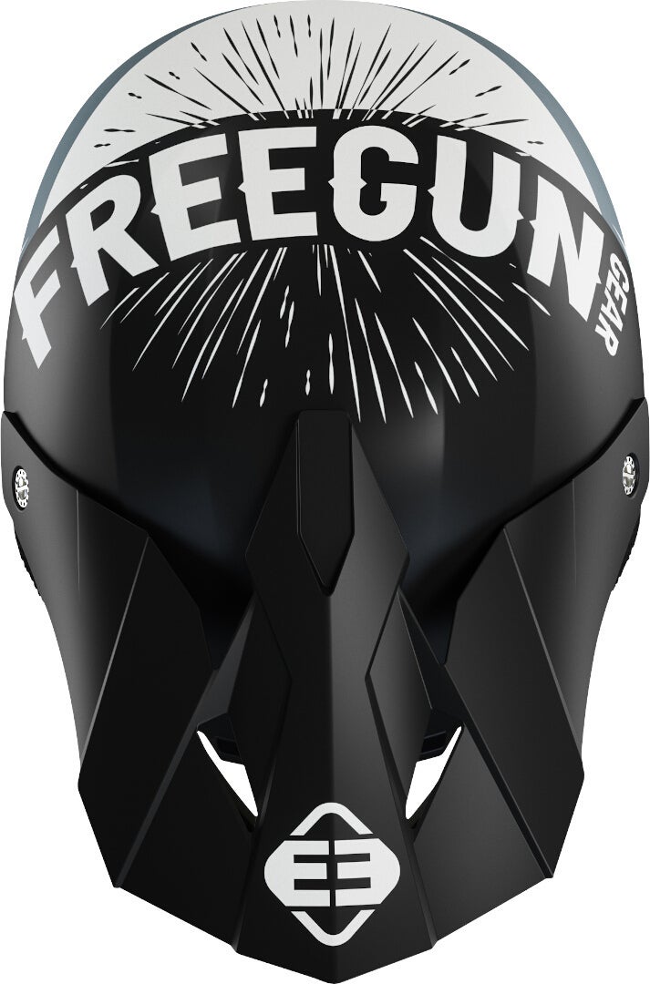 Freegun XP4 Load Motokrosová přilba černobílá XL (61/62) Obrázek 3
