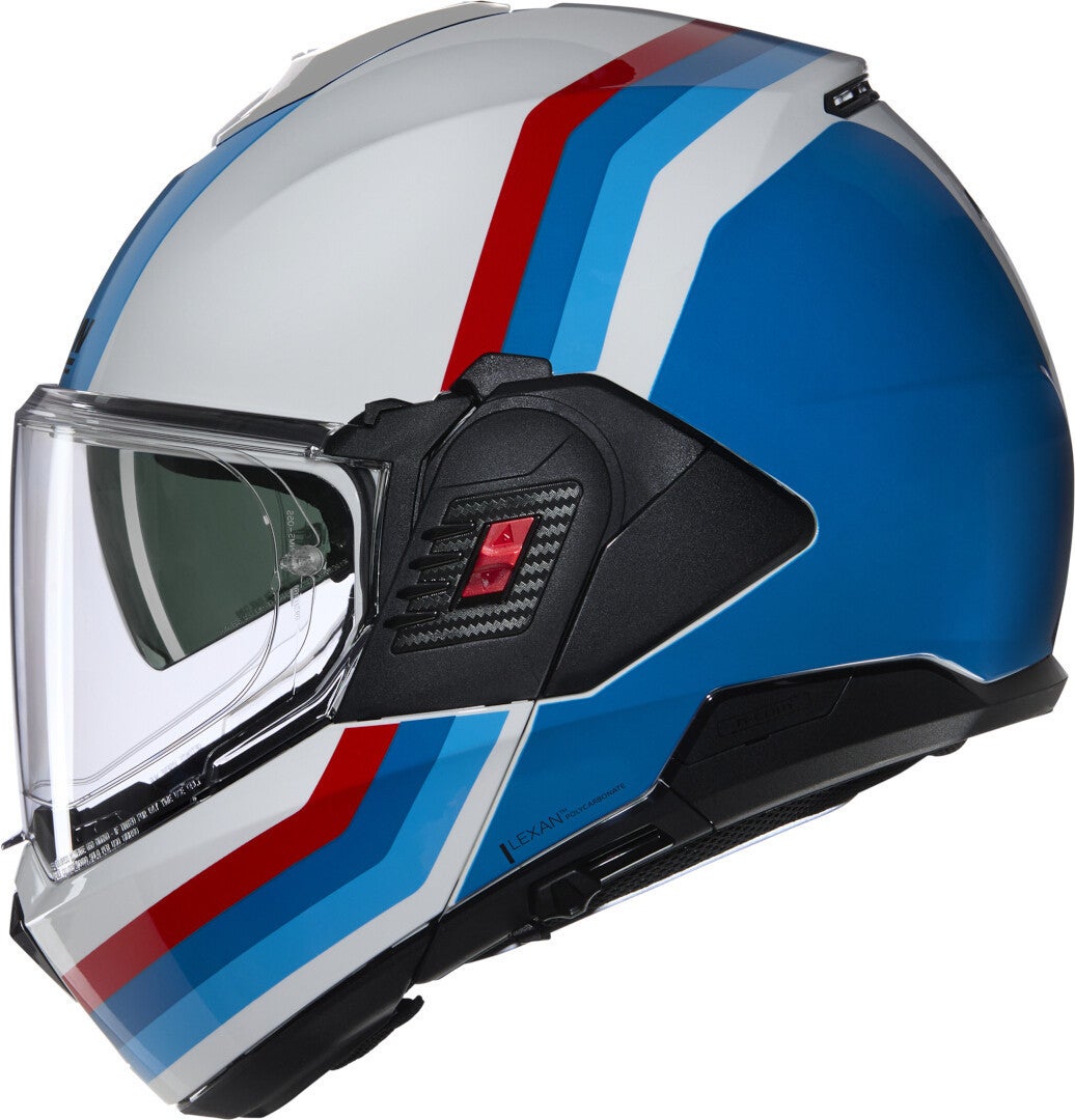 Nolan N120-1 Lineo N-Com Casco bianco/blu/rosso S (56) Figura 6