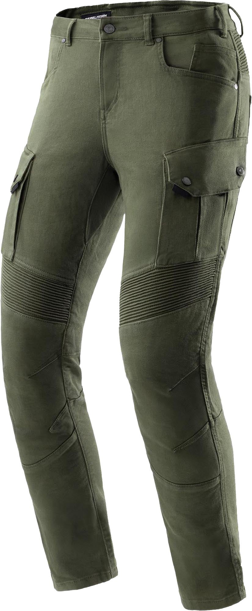 Rebelhorn Faster Motorjeans Olive 26/30 Figuur 1