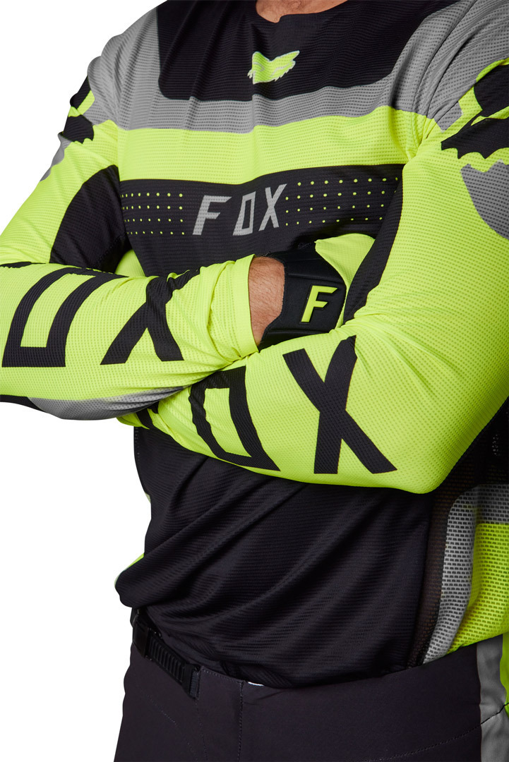 FOX Flexair Efekt Motocross Jersey gelb M Abbildung 4
