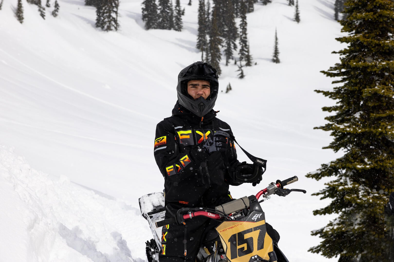 FXR Maverick Lite SX-Pro Terno de Snowmobile de Uma Peça 3XL Figura 4