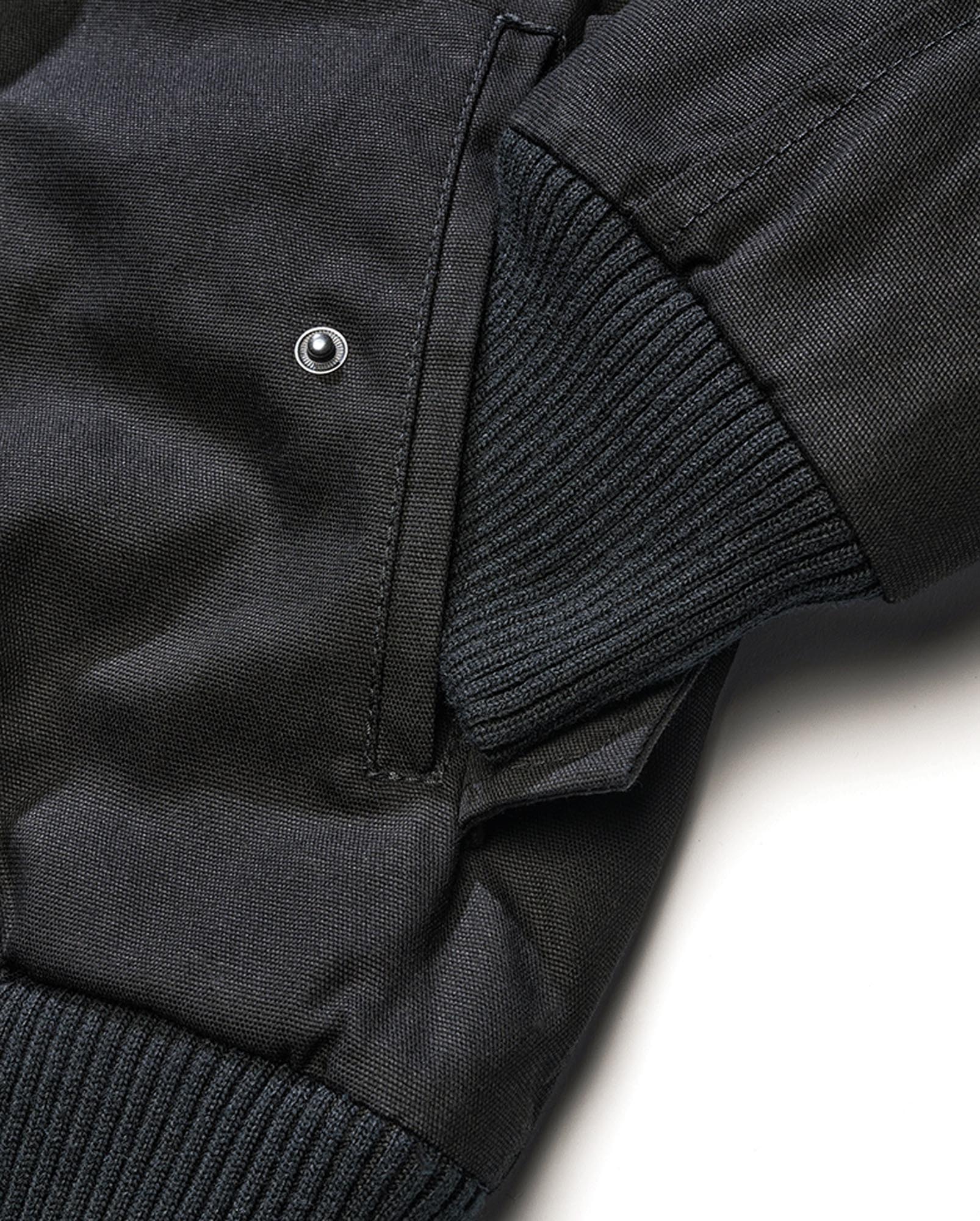 Brandit Essential Canvas Textilní bunda černá XS Obrázek 5