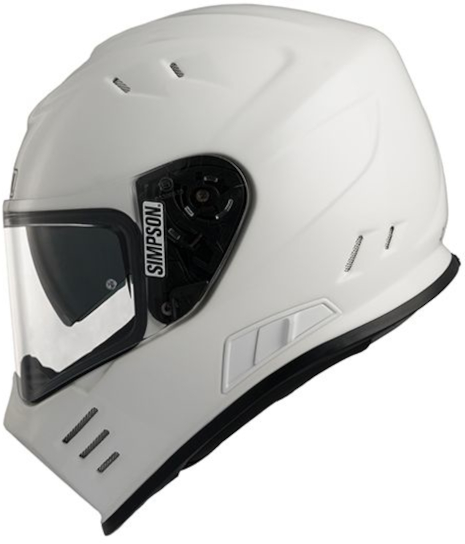 Simpson Venom Solid 06 Helm weiß L (60) Abbildung 3