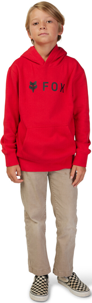 FOX Absolute Jugend Hoodie rot YM Abbildung 5