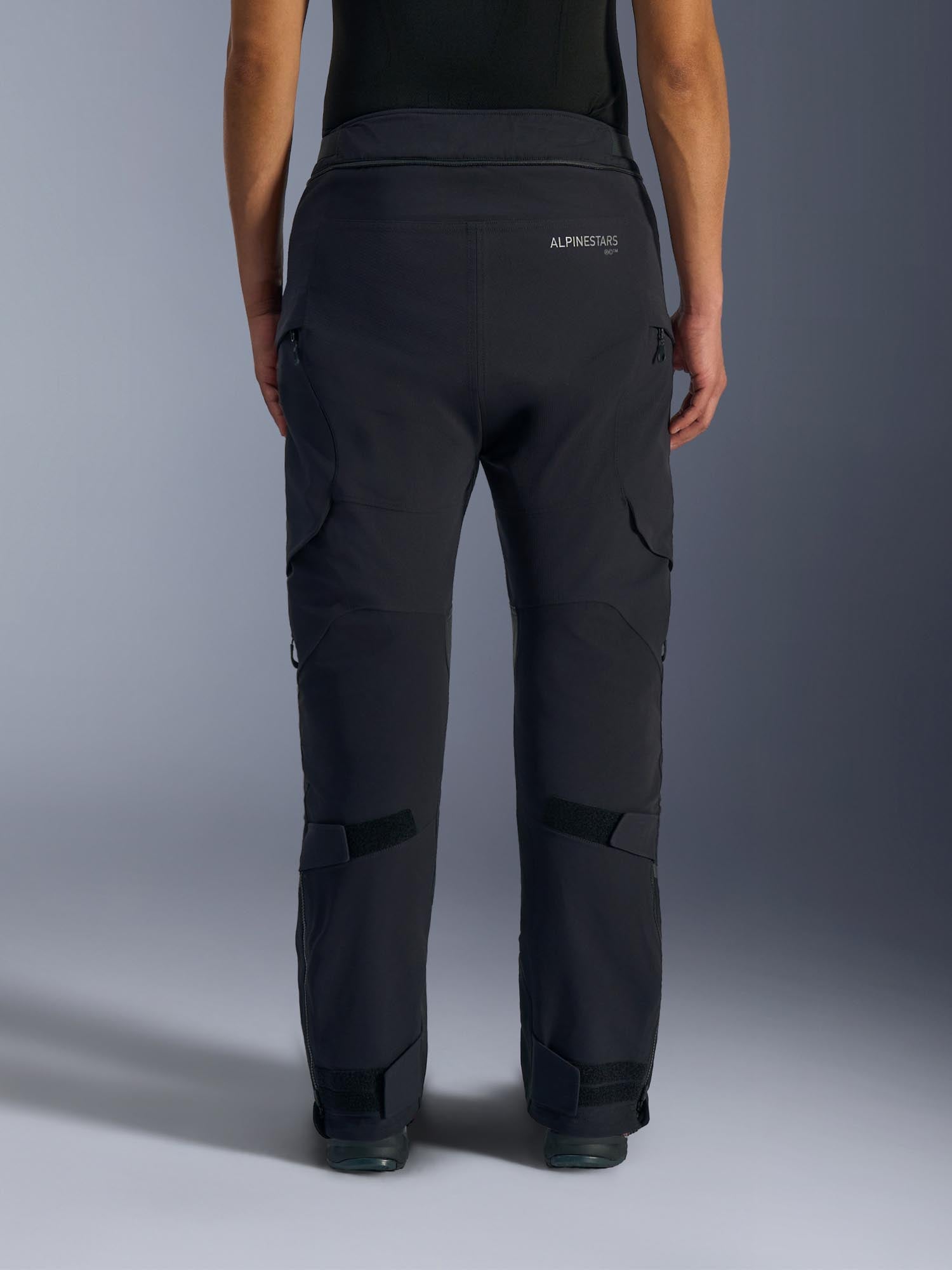 Alpinestars Andes Pro Drystar XF Pantalon textile de moto imperméable noir/gris foncé 5XL Figure 6