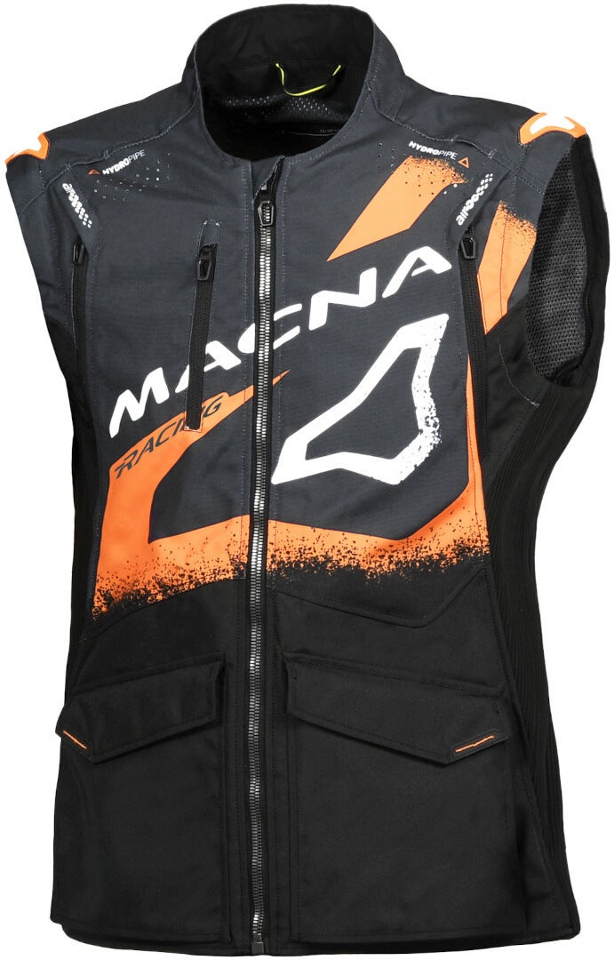 Macna Landmark Motorcross Jas zwart/grijs/oranje XL Figuur 3