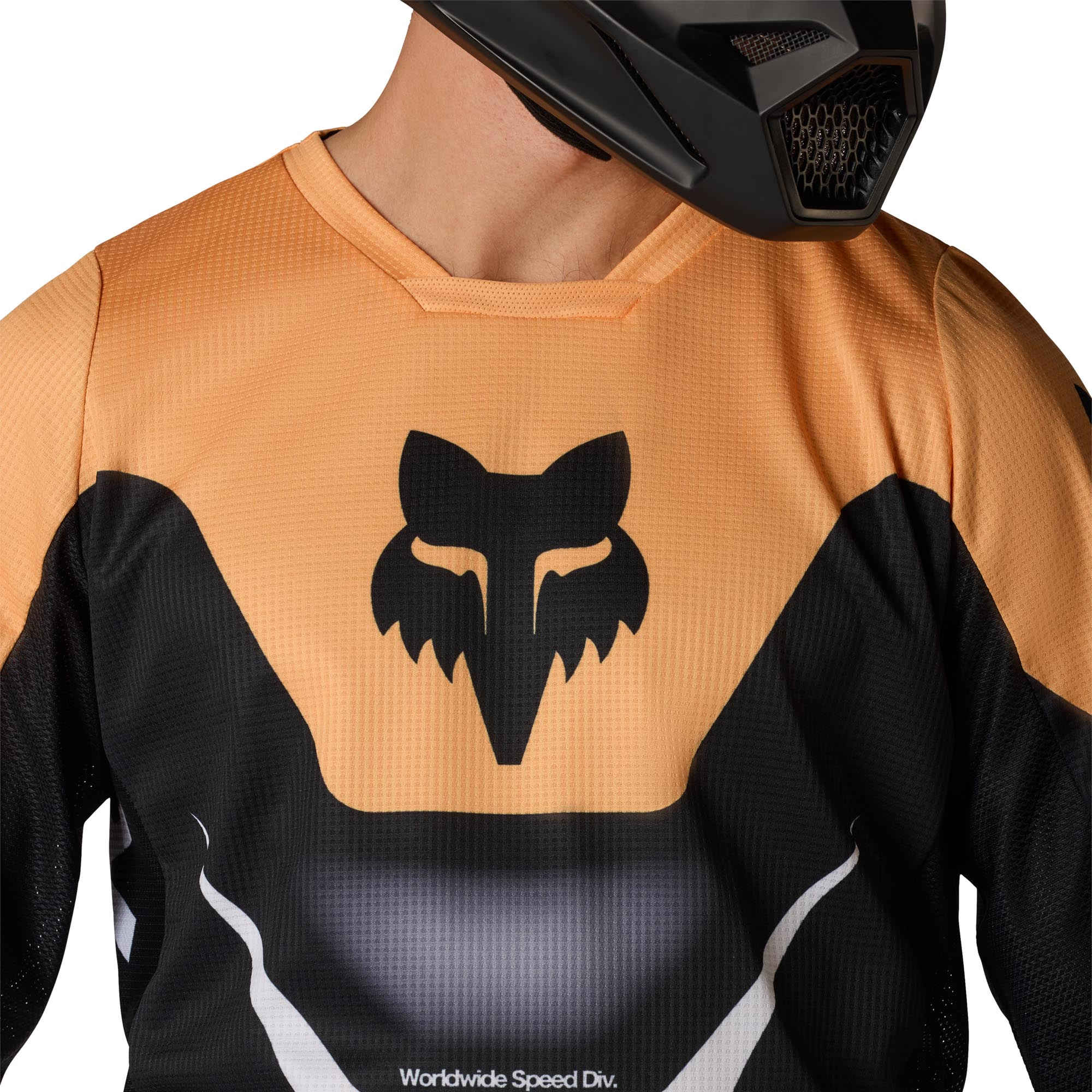 FOX 180 Noble Maillot Motocross Noir/Blanc/Orange 2XL Figure 6