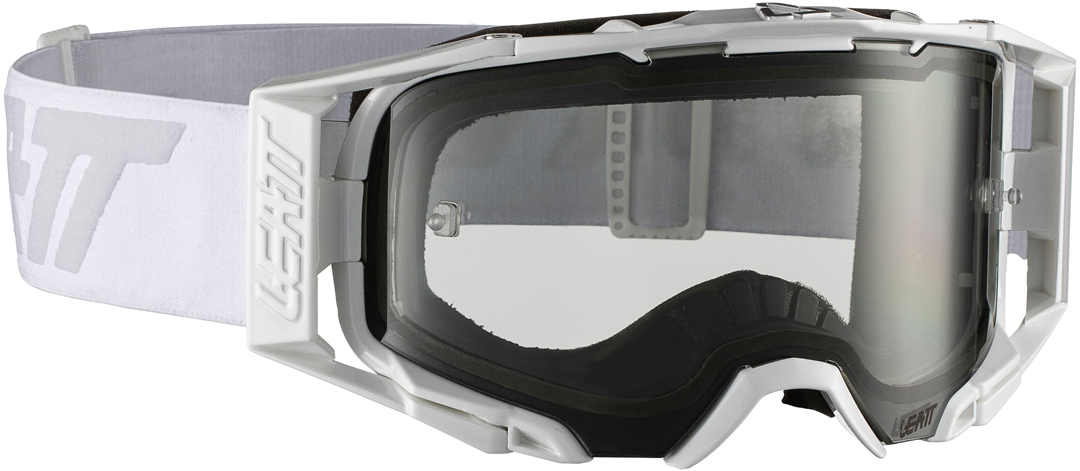 Leatt Velocity 6.5 Ochelari de motocross alb/gri Figura 1