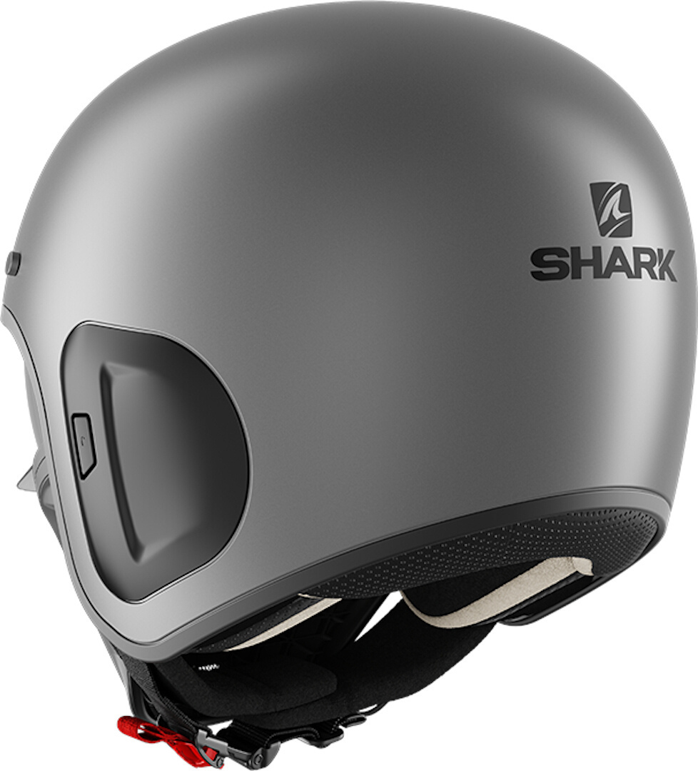 Shark S-Drak 2 Blank Jethelm grau matt L (59/60) Abbildung 3