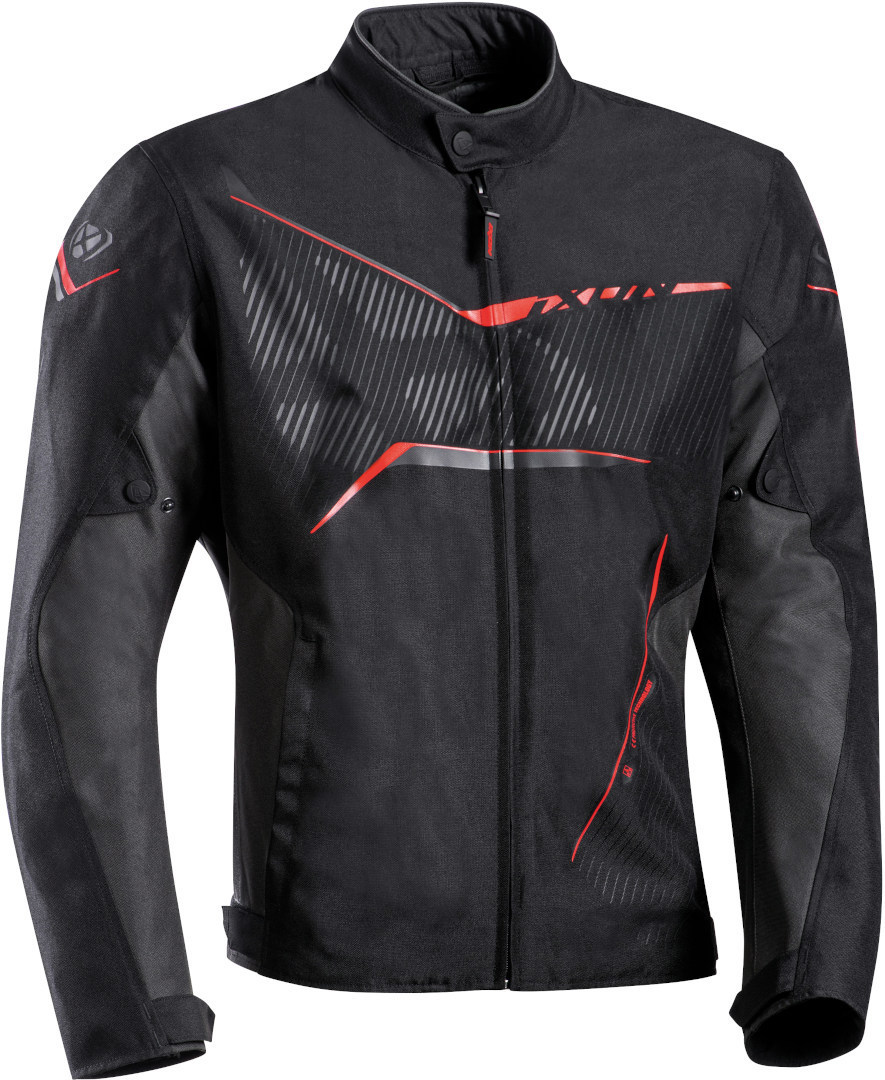 Ixon Slash Motorcycle Textile Jacket black/red 4XL Figure 4