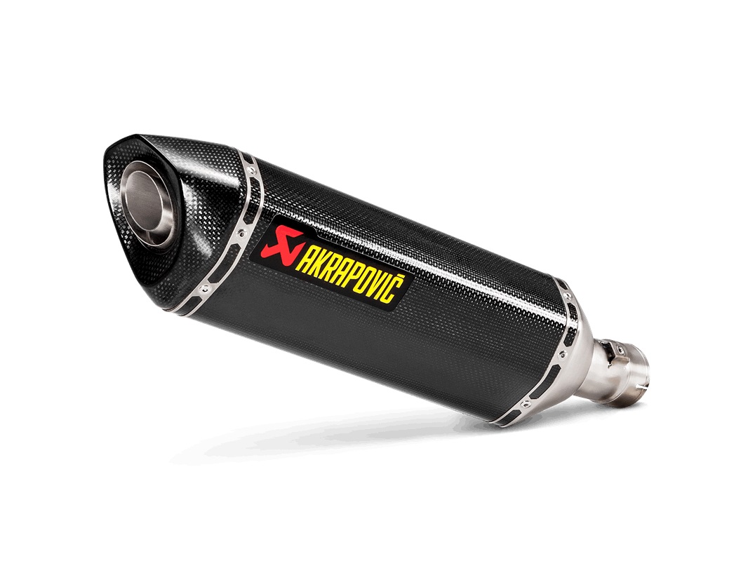 Akrapovic Slip-On Line Bakre ljuddämpare i kolfiber Figur 1