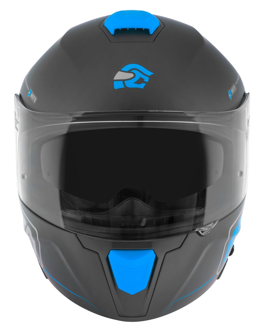 FC-Moto Novo Straight Přilba černá/modrá XXL (63/64) Obrázek 5
