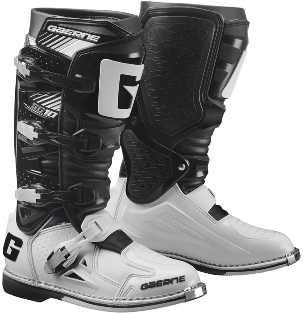 Gaerne SG-10 Goodyear Cizme de motocross alb/negru 39 Figura 1