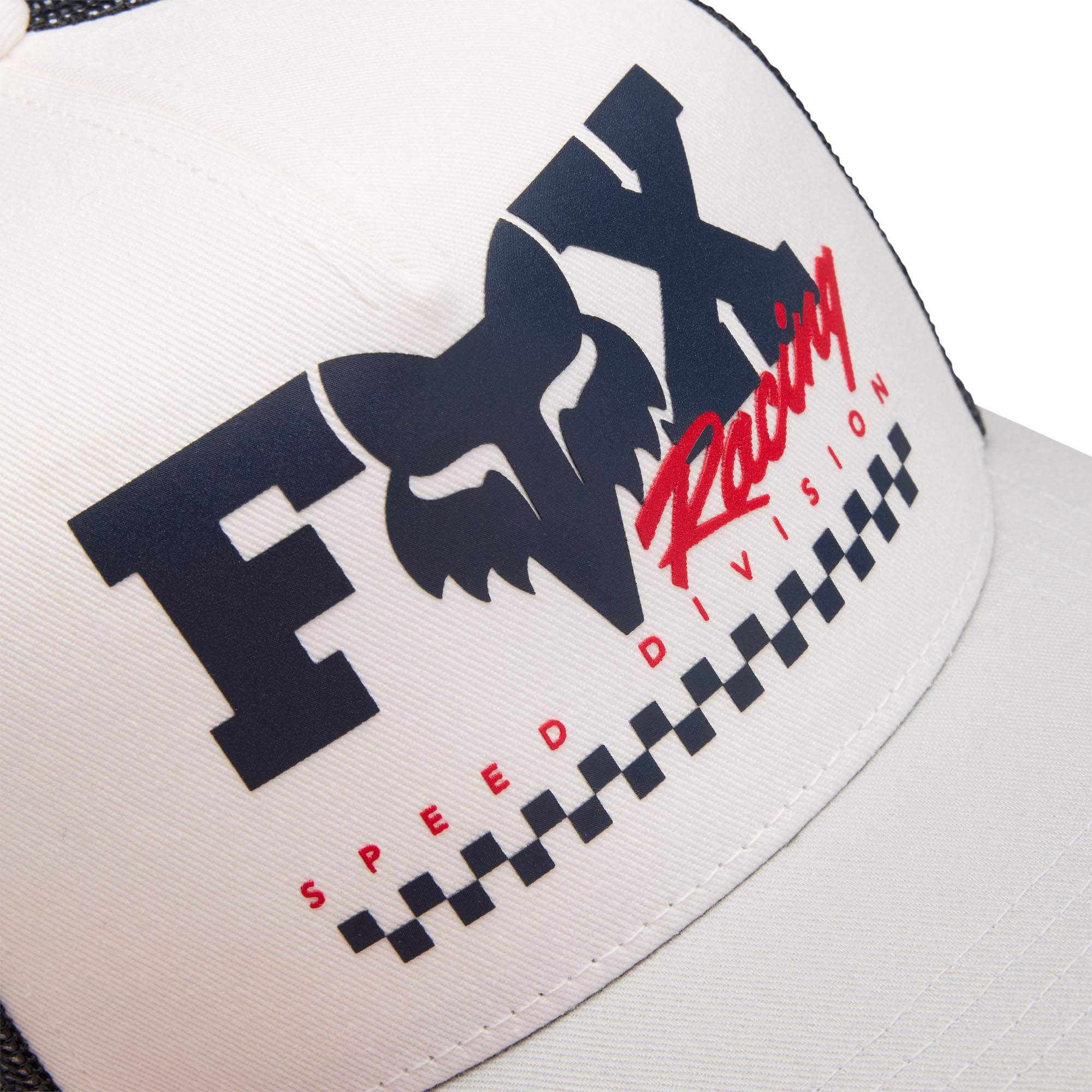 FOX Checker Mesh Șapcă de Camionagiu Tineret alb Figura 3