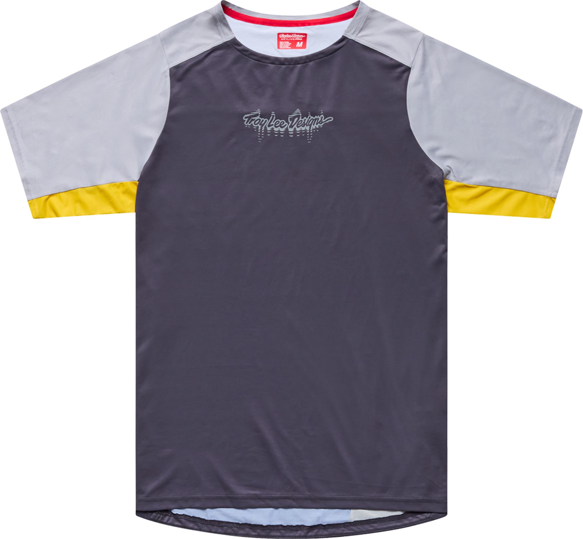 Troy Lee Designs Skyline Pro Descend Kortärmad cykeltröja Kol/svart S Figur 1