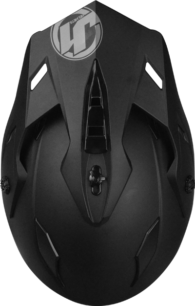 Just1 J34 Pro Solid Casco motocross nero opaco L (59/60) Figura 2