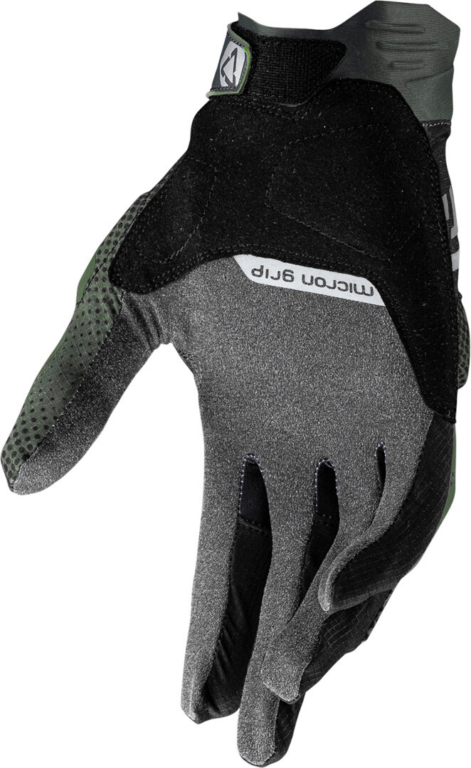 Leatt ADV X-Flow 5.5 Short Motorcykel handskar Svart/olivfärgad 3XL Figur 2