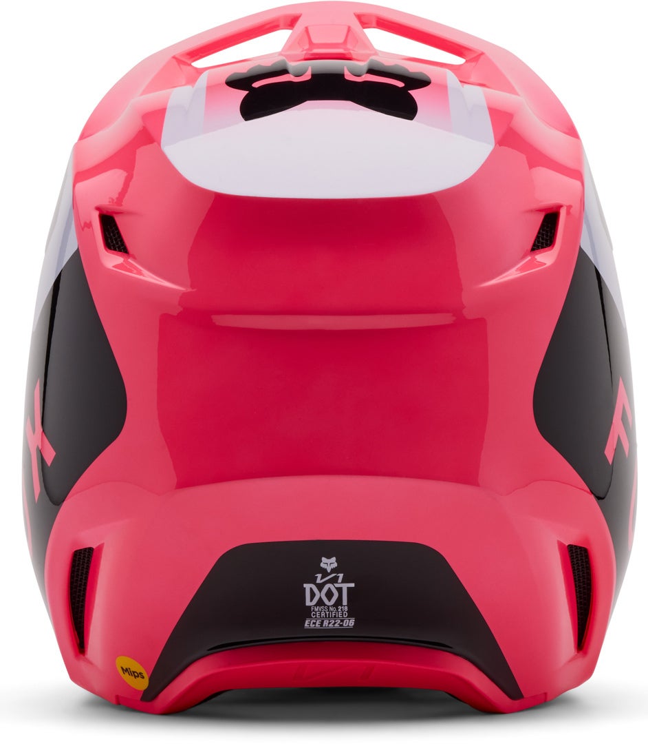 FOX V1 Lean MIPS Casco da motocross giovanile rosa Y/M (51/52) Figura 3