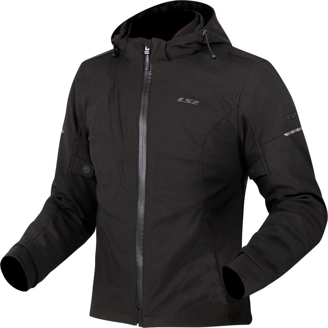 LS2 Bolton waterproof Ladies Motorcycle Textile Jacket black M Figure 1