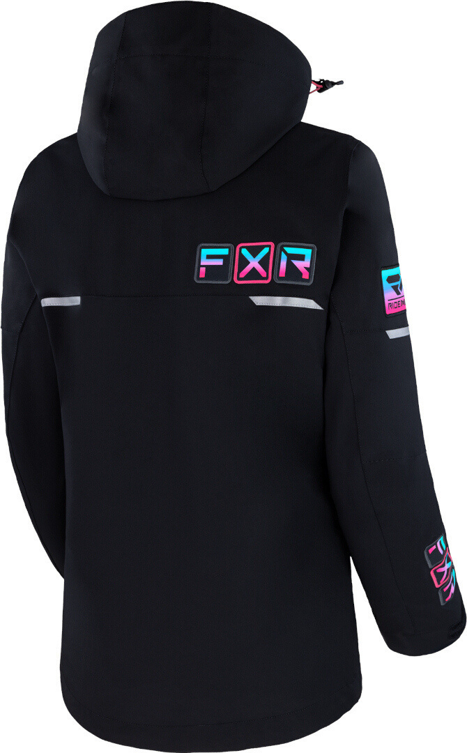 FXR Maverick 2-in-1 Ladies Snowmobile Jacket black/multicoloured 18 Figure 2