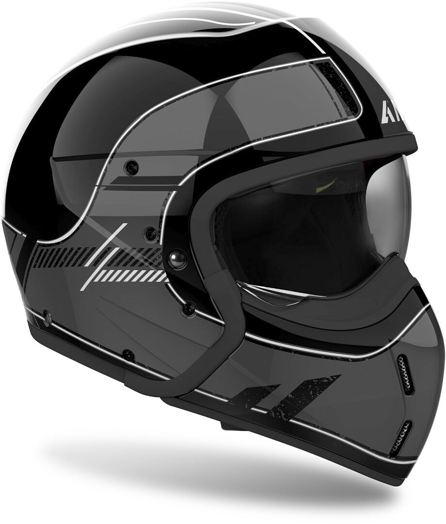 Airoh J 110 Raster Capacete Cinza/Preto S (55/56) Figura 5
