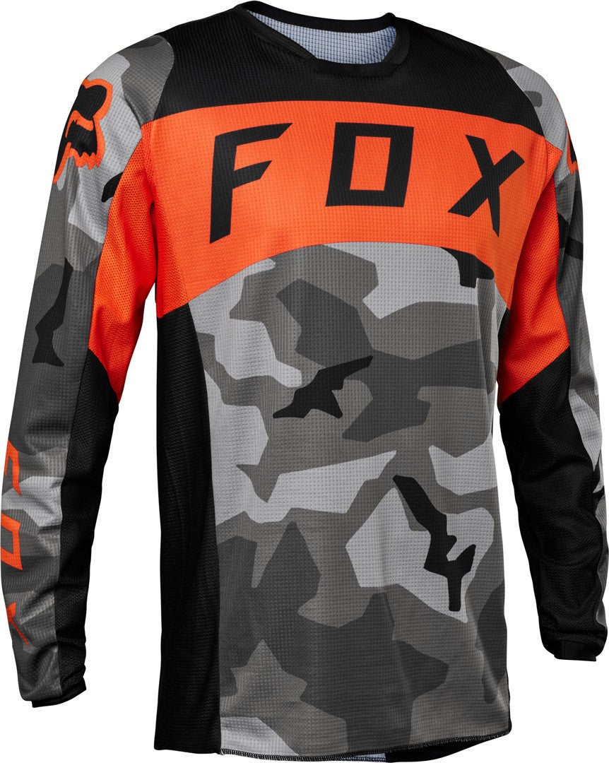 FOX 180 BNKR Motocross Jersey dunkles camouflage S Abbildung 1