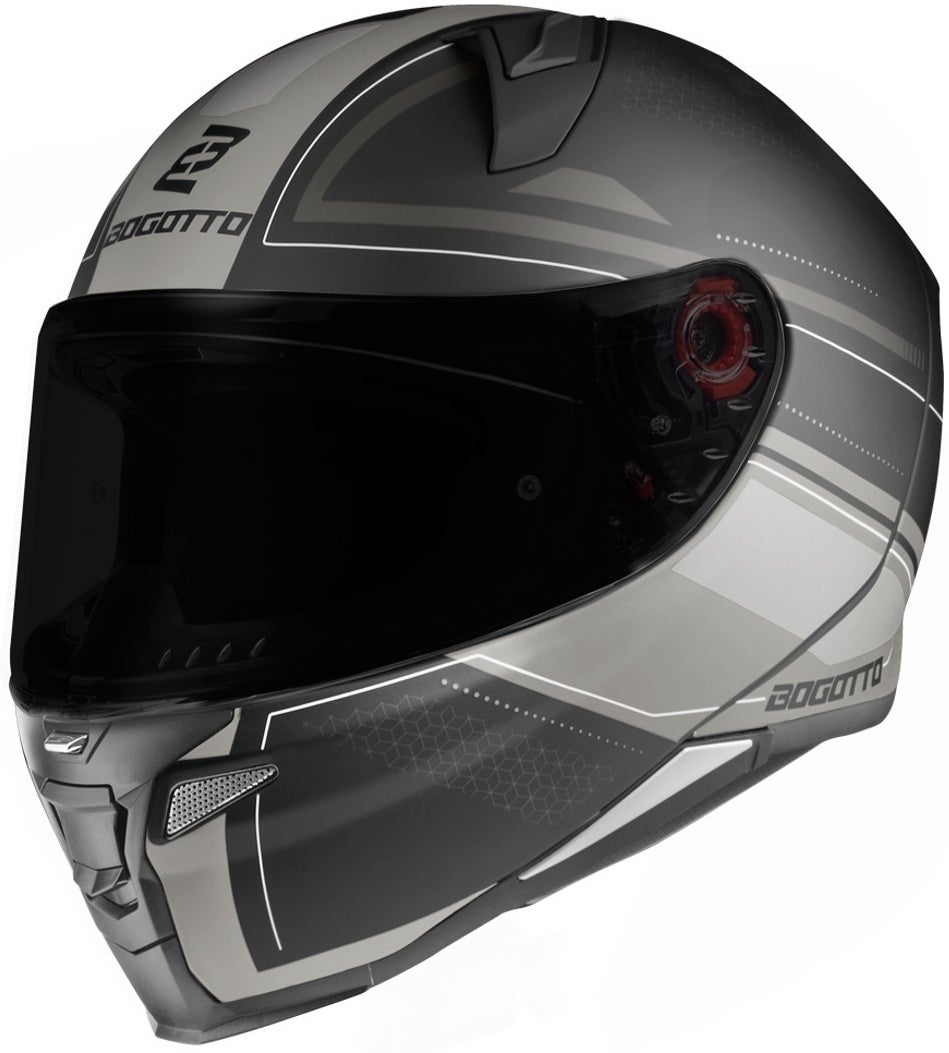 Bogotto FF110 Cinder Casco nero opaco/titanio 2XL Figura 1