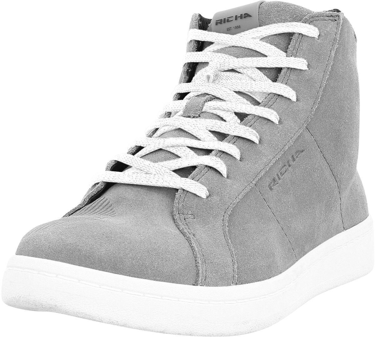 Richa Lewis WP Chaussures de moto imperméables Gris/blanc 41 Figure 1