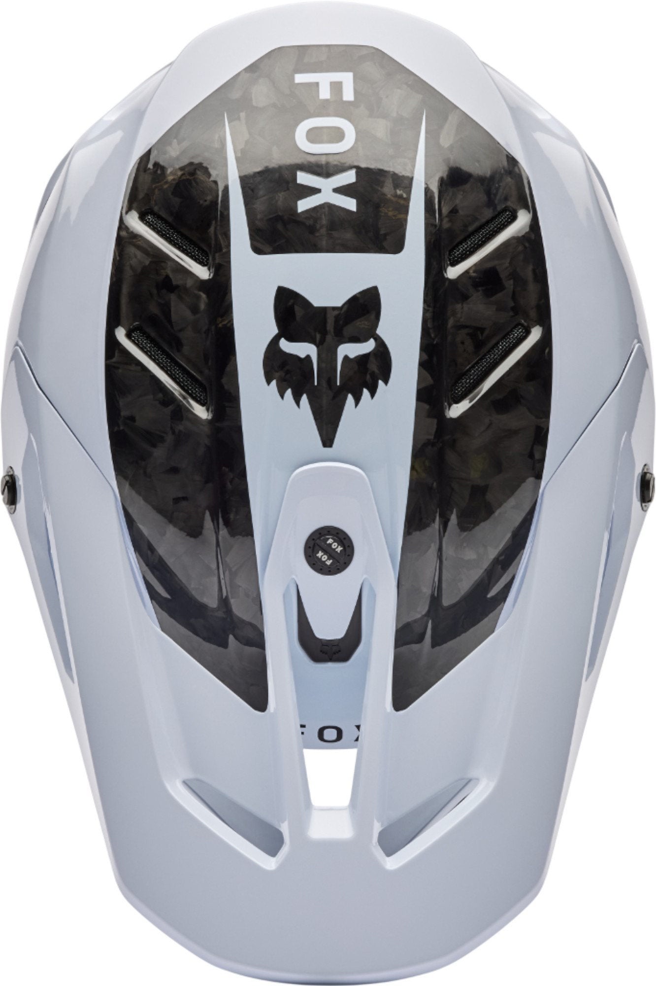 Side view of FOX V3 RS Fracture Carbon Motocross Helmet