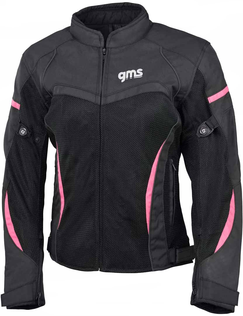 GMS Tara Mesh Giacca tessile da donna nero/rosa L Figura 1