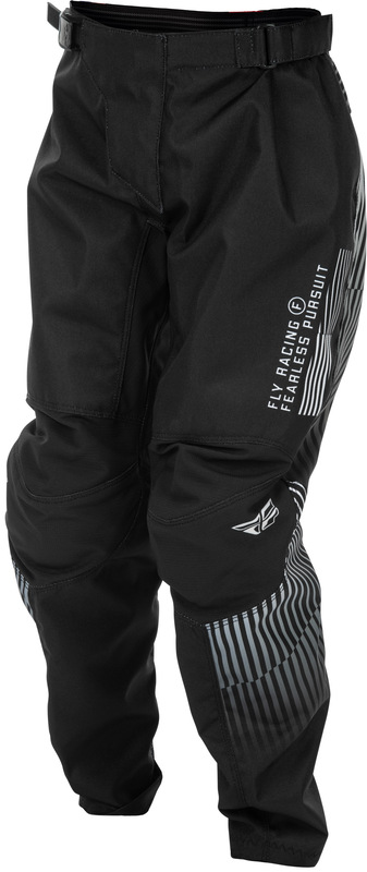FLY Racing F-16 Youth Byxor - Svart/Vit Figur 5