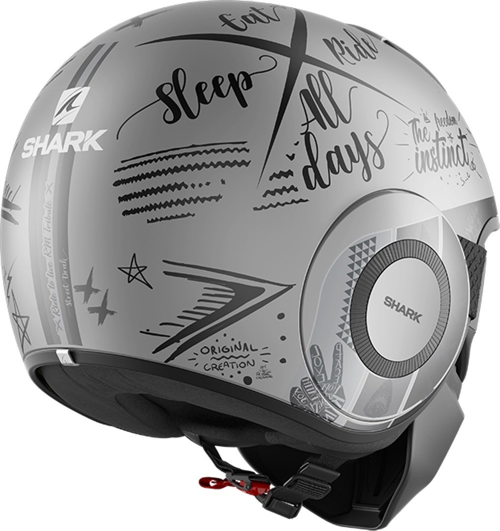 Shark Street-Drak Tribute RM Jet Helmet grey matt S (55/56) Figure 2