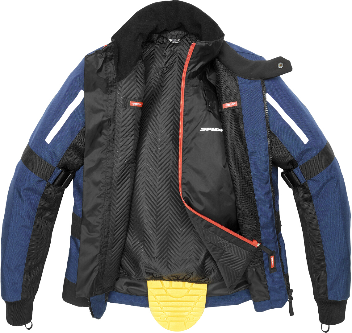 Side view of Spidi Net H2Out waterproof Motorcycle Textile Jacket