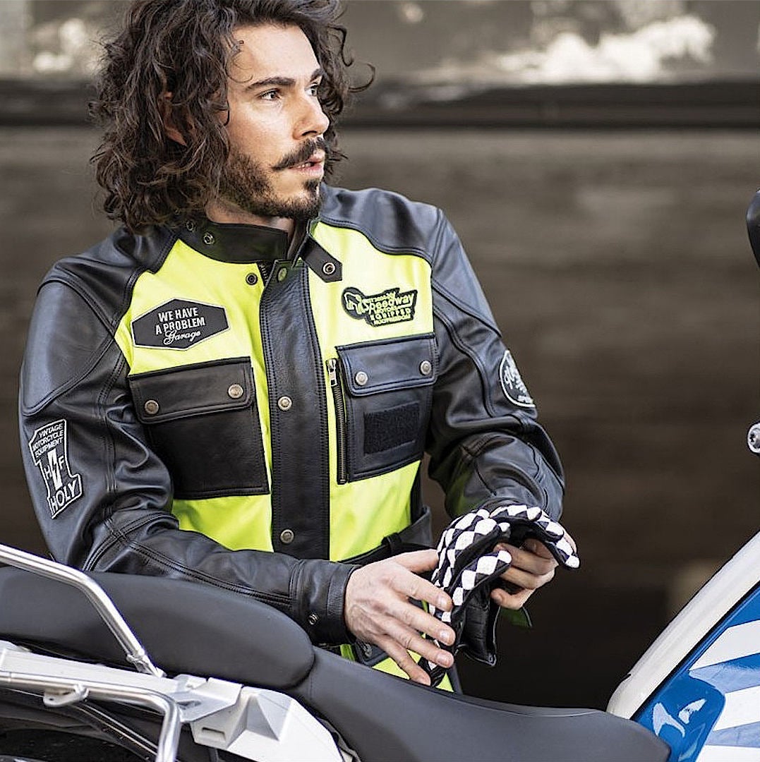 HolyFreedom Quattro Vision Motorcycle Leather/Textile Jacket XXL Figure 16