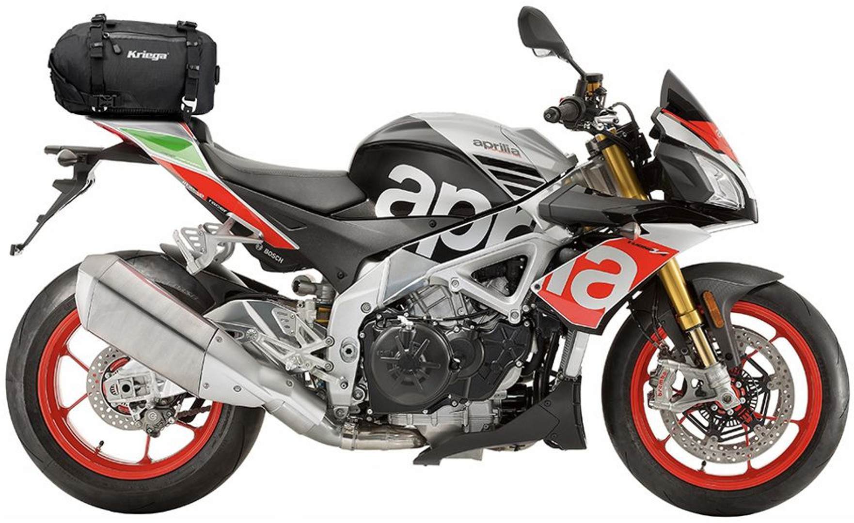 Kriega US-Drypack Aprilia Tuono Factory Kit de montare Figura 3