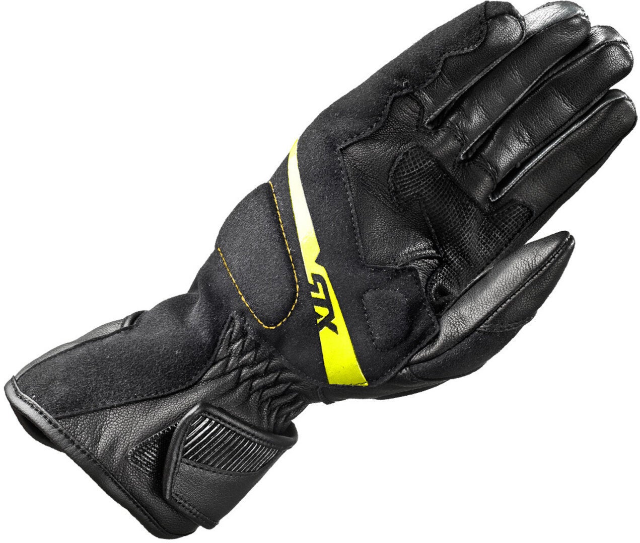 SHIMA STX Motorfiets handschoenen Zwart/Geel L Figuur 2