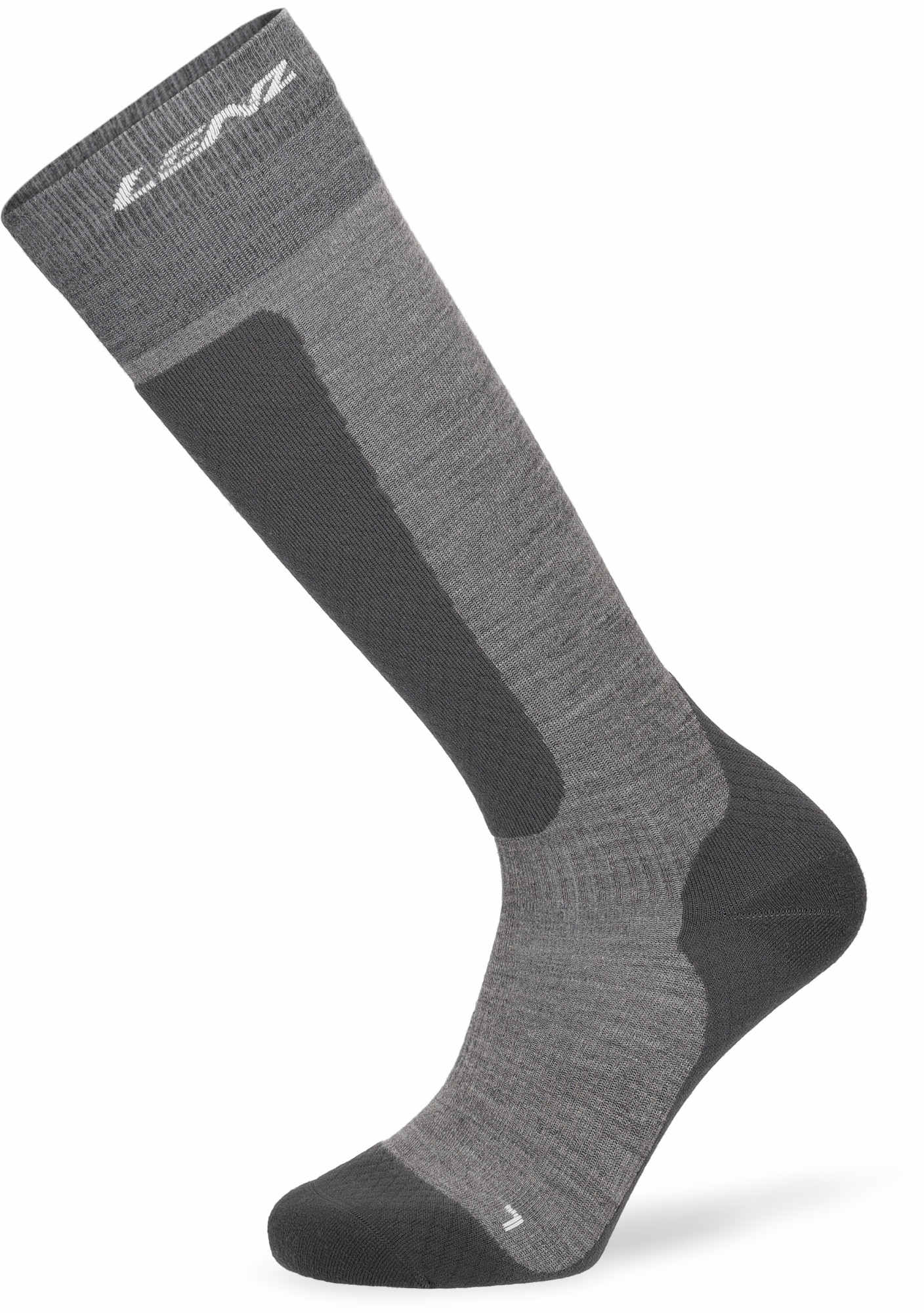 Lenz Think About Merino Winter 2 Socken grau 42-44 Abbildung 1
