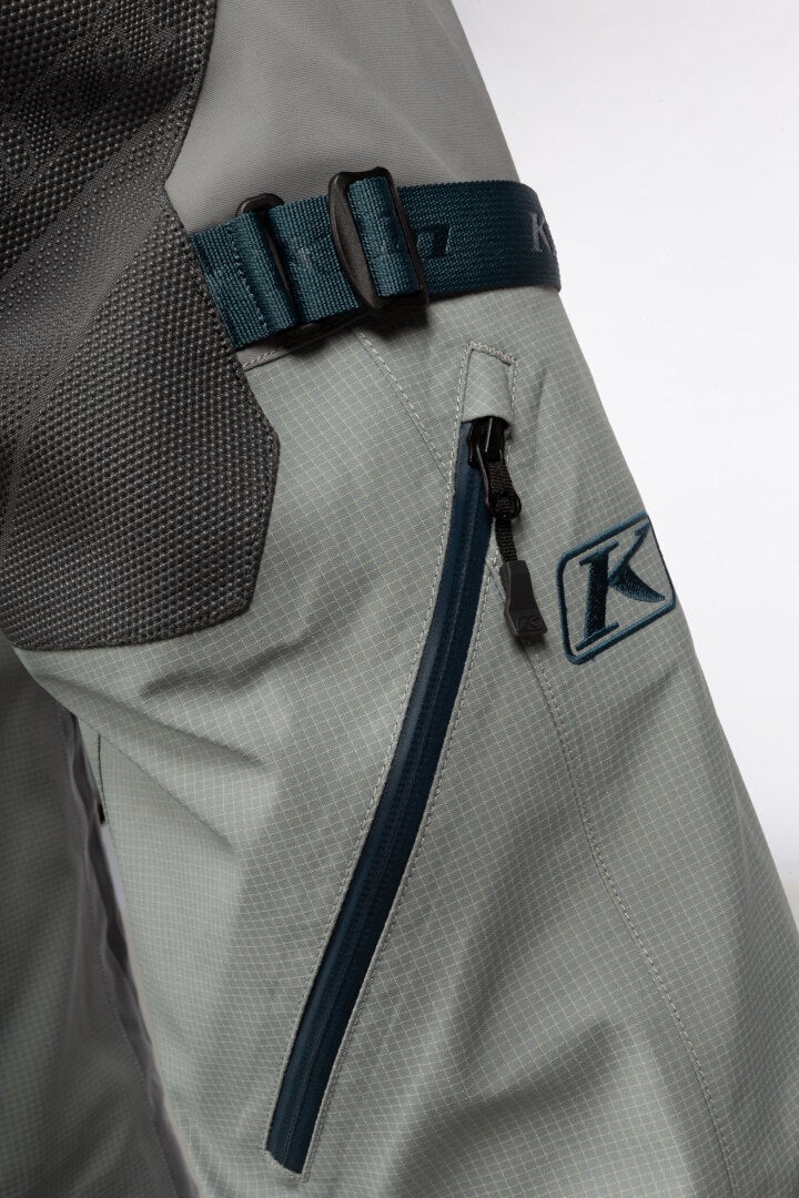 Klim Badlands Pro A3 2023 Motorrad Textilhose hellgrau/dunkelgrau Lang 32 Abbildung 4
